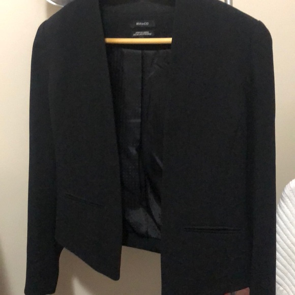 Black RW & Co. Blazer XS - Picture 3 of 4